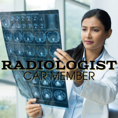 Workshop Registration - CAR member Radiologists